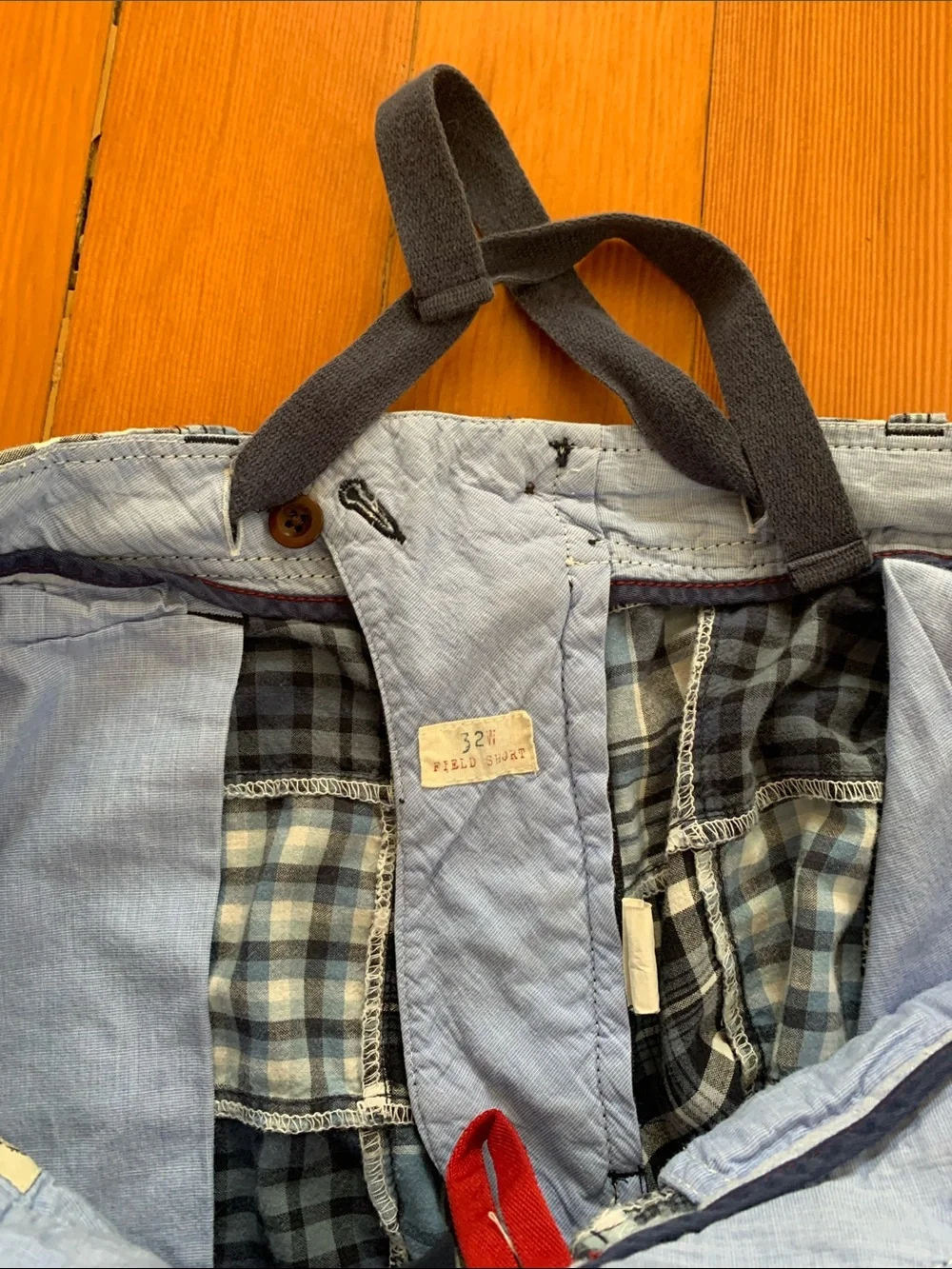 J. Crew Men’s Madras Field Shorts Sz 32w